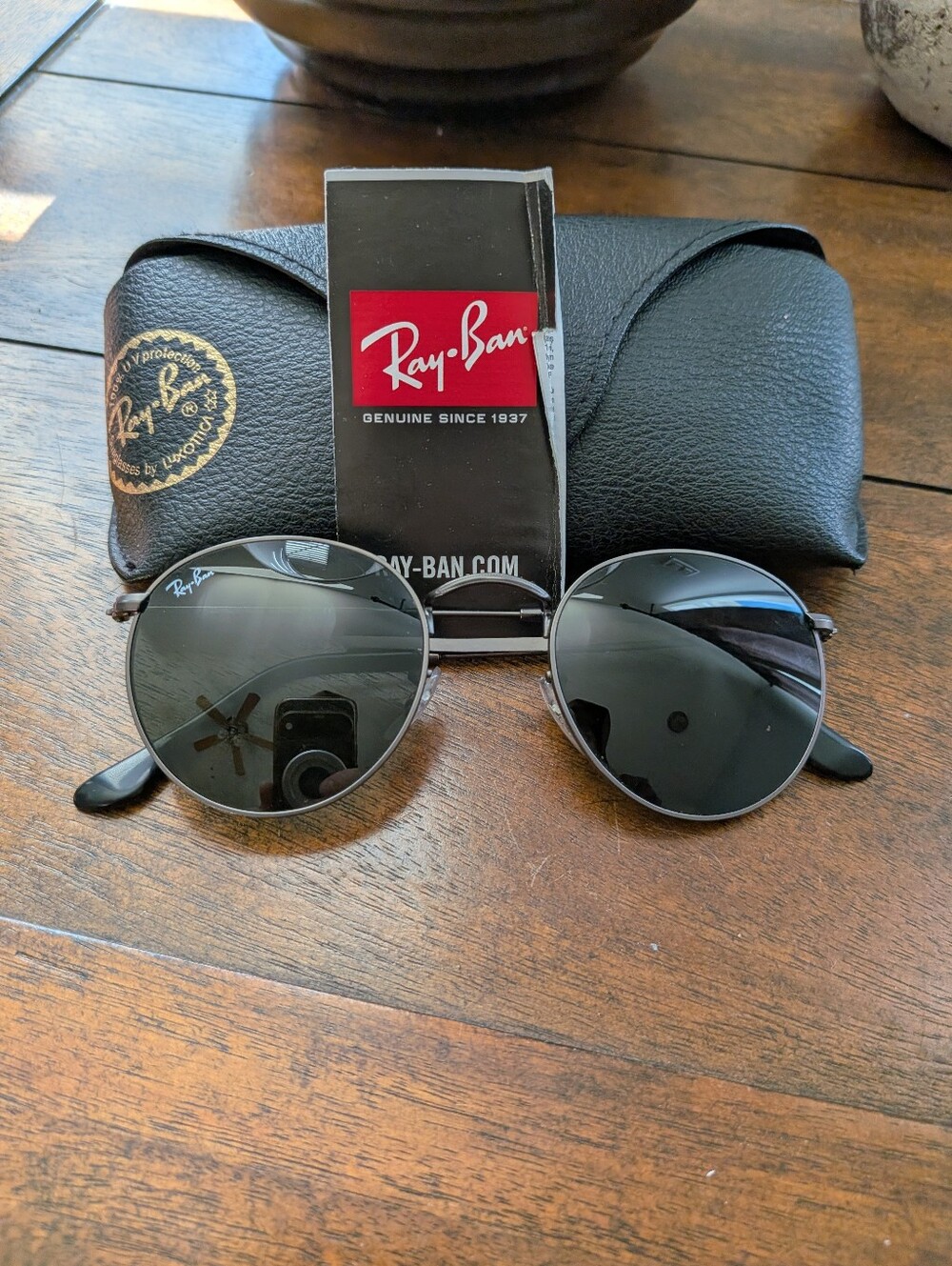 Ray-Ban Round Metal Sunglasses